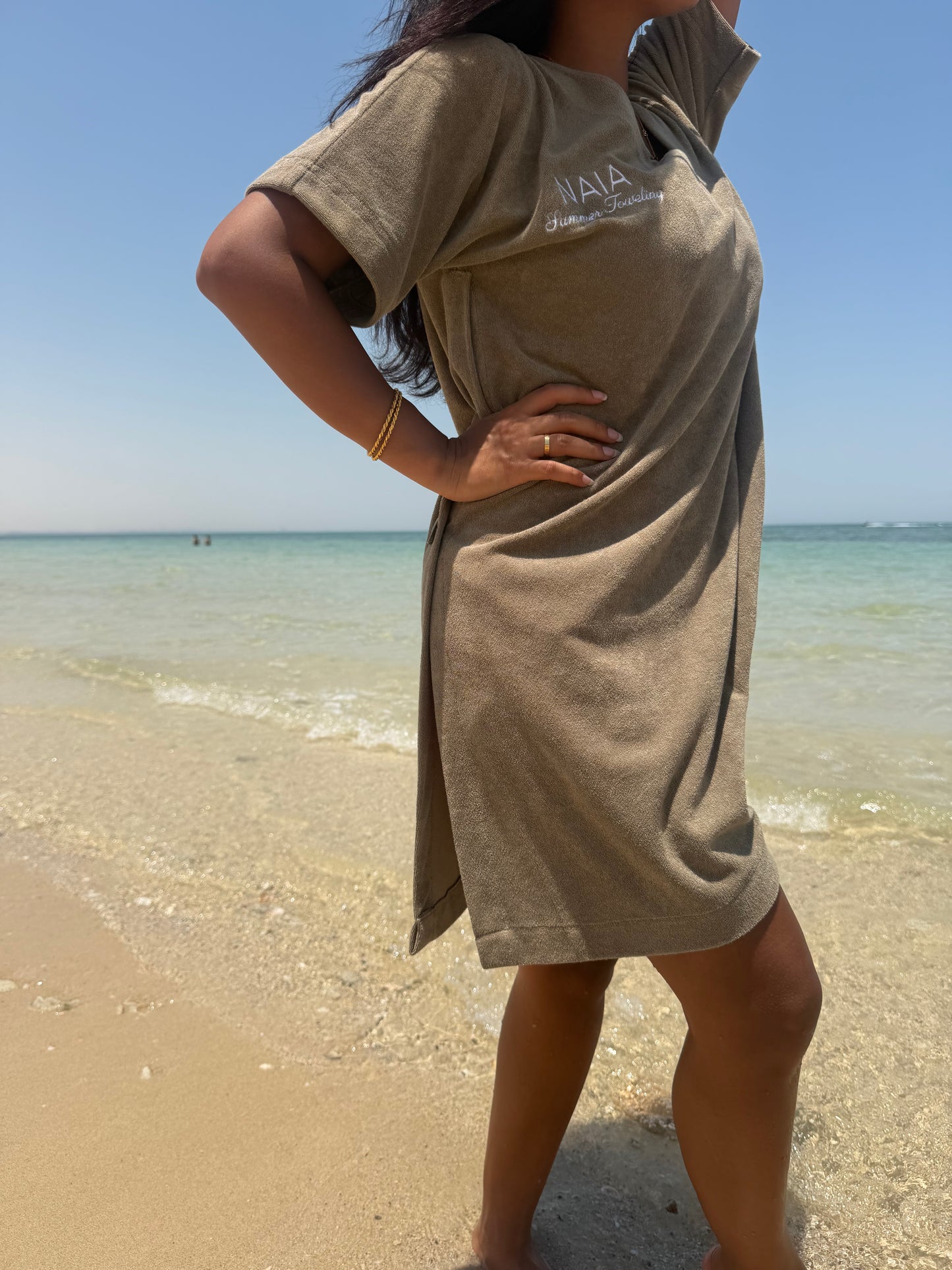 NAIA Towelling Dress